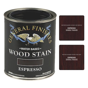 General Finishes Water Based Wood Stain Espresso