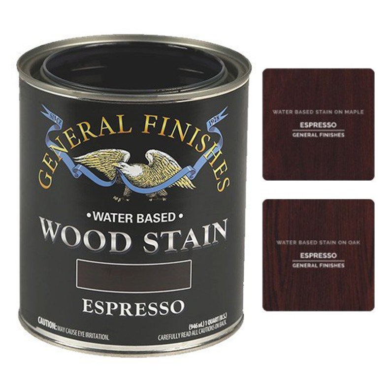 General Finishes Water Based Wood Stain Espresso