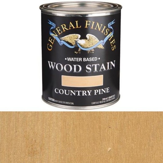 Country Pine General Finishes Water Based Wood Stain, DIY Crafts, Floor  Stain, Cabinet Stain 