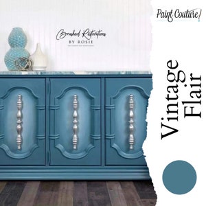 Vintage Flair Paint Couture Paint - Super Quick Shipping! Self Leveling paint with built in topcoat and primer