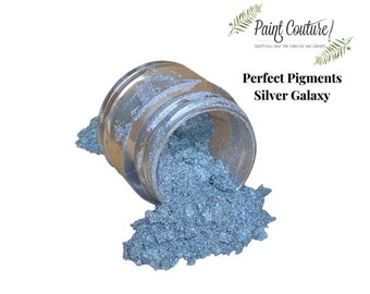 Silver Galaxy Paint Couture Perfect Pigments Epoxy Resin, Candle Making, Mixed Media, Scrapbooking, Mixed Media, Junk journal, Paint pigment