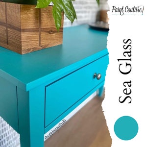 Sea Glass Paint Couture Paint, Self Leveling paint with built in topcoat and primer, Furniture Paint, Scrapbooking, DIY Crafts, Card Making