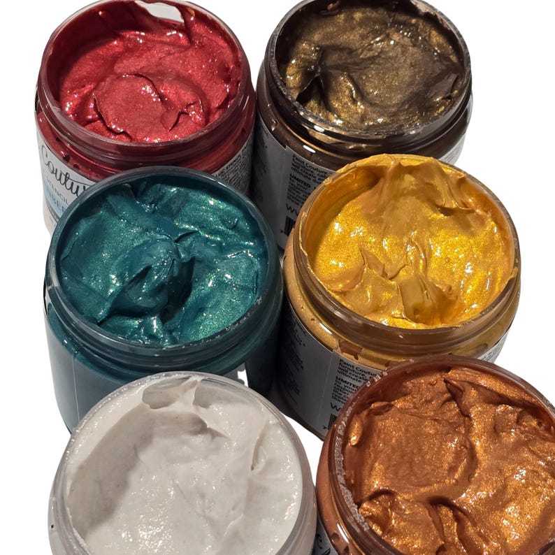 Cranberry Red Paint Couture Stencil Paste, Furniture Paint, DIY Craft