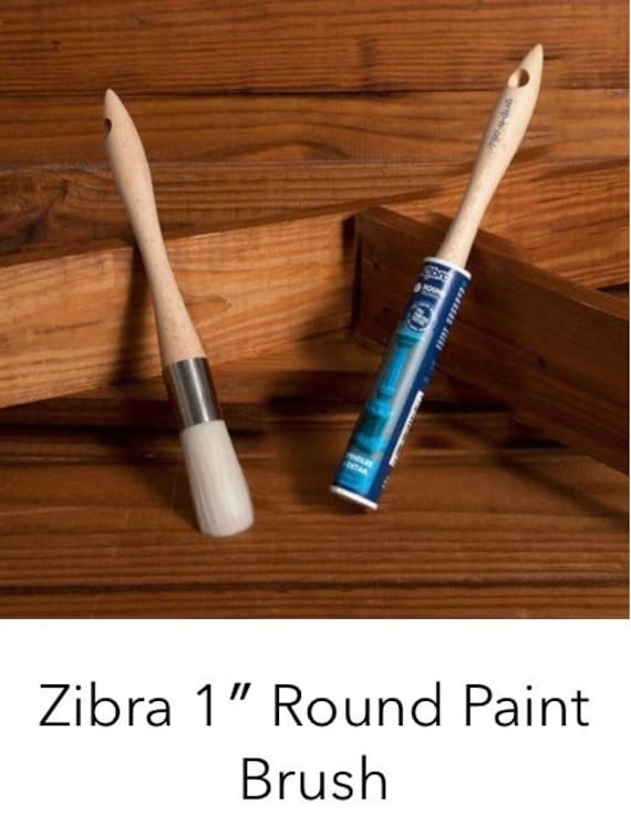 Zibra 1 in Round Detail Stubby Handle Brush (6/pack)