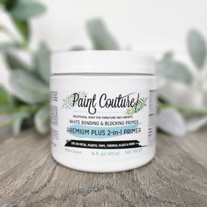 Paint Couture Premium Plus 2-in- 1 Blocking Primer and Bonding Primer White and Grey Available!