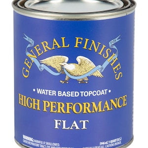 General Finishes High Performance Satin, Flat, Semi-Gloss, and Gloss Topcoat and new Dead Flat High Performance Topcoat Varnish image 3