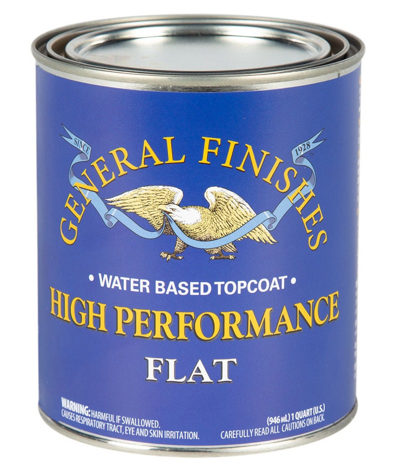 General Finishes High Performance Satin, Flat, Semi-Gloss, and Gloss Topcoat and new Dead Flat High Performance Topcoat Varnish image 3