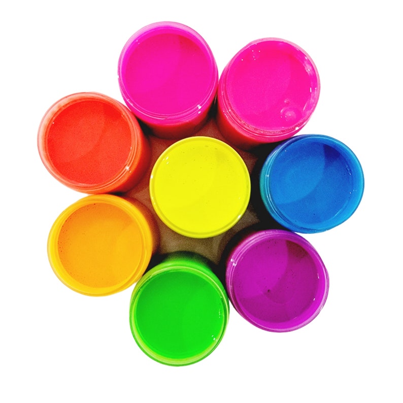 Neon Paint Paint Couture All-in-one paint Leveling Water Based Paint for Furniture paint, Cabinet paint, Craft Paint, Mixed Media, Scrapbook image 10
