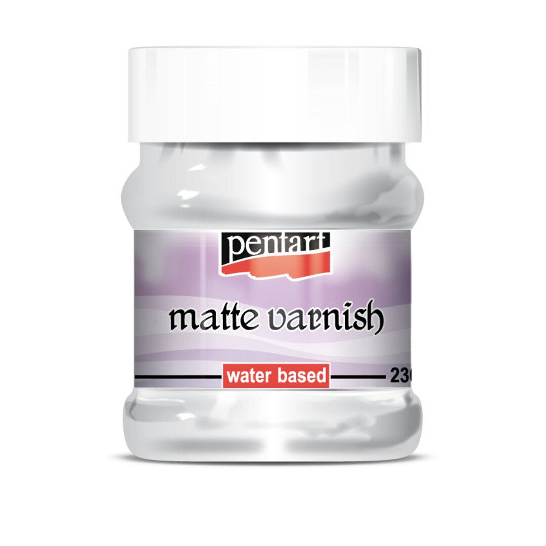 Matte Varnish for Paint, Arts and Crafts, Collage, Mixed Media, Paper