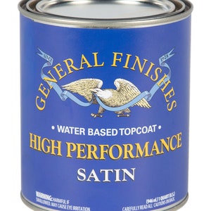 General Finishes High Performance Satin, Flat, Semi-Gloss, and Gloss Topcoat and new Dead Flat High Performance Topcoat Varnish image 2