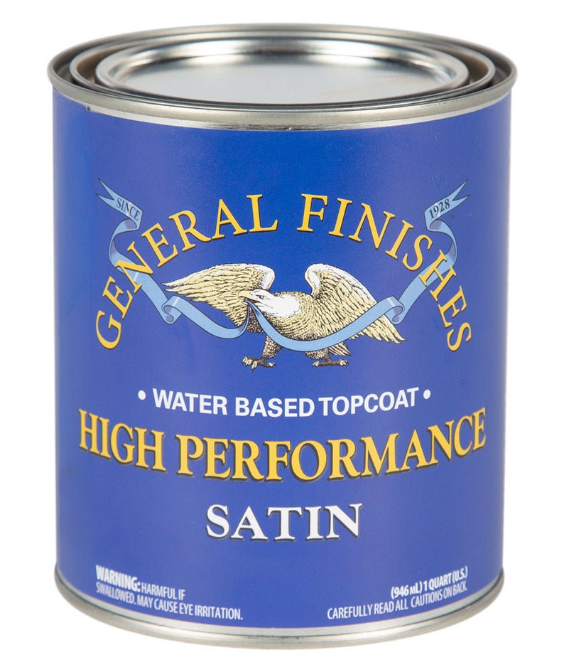 General Finishes High Performance Satin, Flat, Semi-Gloss, and Gloss Topcoat and new Dead Flat High Performance Topcoat Varnish image 2