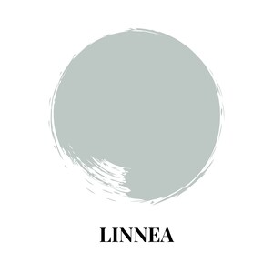 Linnea Paint Couture Colors of Sweden Self Leveling Water Based Paint Acrylic paint for Furniture and Cabinets Craft Paint Supplies