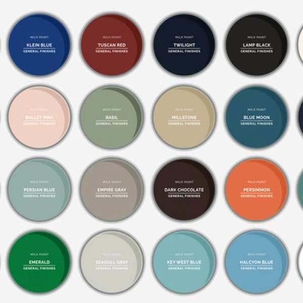 General Finishes Milk Paint - All Colors Available - Quick Shipping!