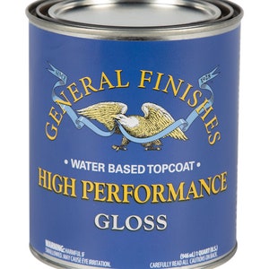 General Finishes High Performance Satin, Flat, Semi-Gloss, and Gloss Topcoat and new Dead Flat High Performance Topcoat Varnish image 4