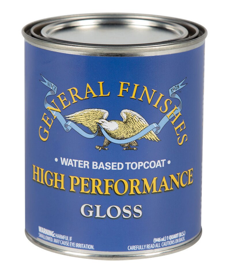 General Finishes High Performance Satin, Flat, Semi-Gloss, and Gloss Topcoat and new Dead Flat High Performance Topcoat Varnish image 4