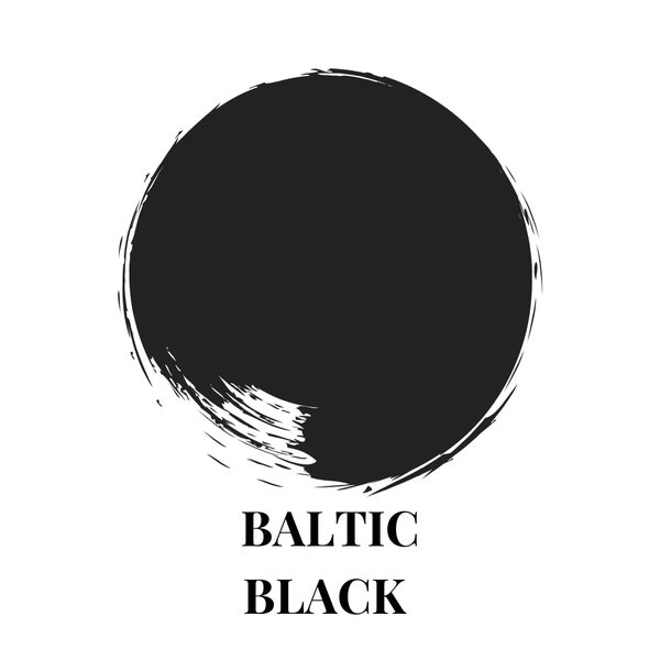 Baltic Black Paint Couture Paint - Super Quick Shipping! Self Leveling paint with built in topcoat and primer