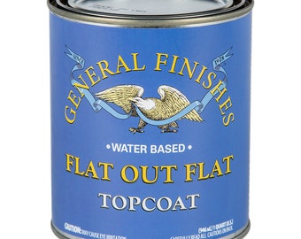 General Finishes Flat Out Flat topcoat