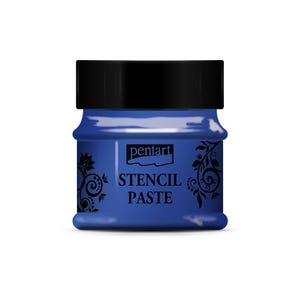 UPDATED* Pentart Stencil Paste for 3d patterns, stencil, scrapbook, junk journal, DIY crafts, mixed media, paper crafting, card making