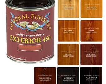 General Finishes Exterior 450 Stain and Topcoat, flooring stain, outdoor stain