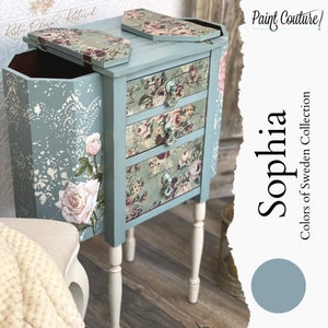 Sophia Paint Couture Colors of Sweden Self Leveling Water Based Paint Acrylic paint for Furniture and Cabinets Craft Paint Supplies