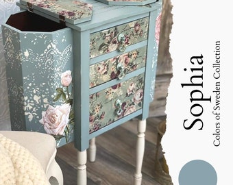 Sophia Paint Couture Colors of Sweden Self Leveling Water Based Paint Acrylic paint for Furniture and Cabinets Craft Paint Supplies