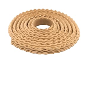 Ribbed Bead Trim Heat Bendable Wood Trim, Ornate Trim, iFlex Wood Products 4171 Embellishment Furniture Trim, Scrapbook Collage, Mixed Media