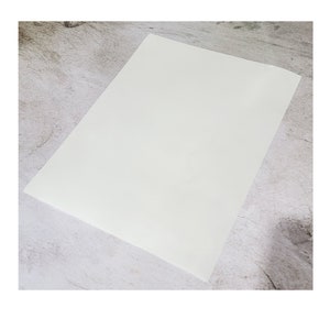 5 Rub On DIY Blank Transfer Decal Sheets, Printable Clear Sheets for Inkjet and Laser Jet printing, No water or heat needed