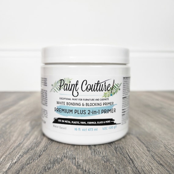 Paint Couture Premium Plus 2-in- 1 Blocking Primer and Bonding Primer White and Grey Available!