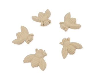 Bee Moulding Furniture Applique Craft Embellishment iFlex Wood Products Heat Bendable Wood Composition Molding, Scrapbook, Junk Journal