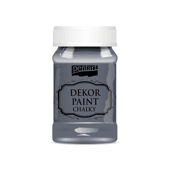 230 ML Pentart Dekor Chalk Paint, Furniture, Crafts, Collage, Card Making,  Mixed Media, Scrapbook, Papercraft, Chalk Style Chalky Paint 