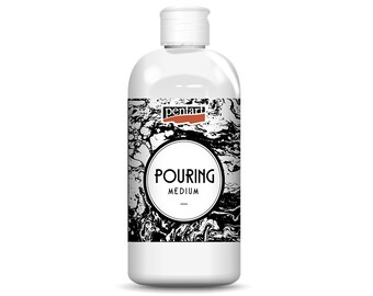 Medio de vertido Pentart para pinturas vertidas y lienzos, muebles, artes y manualidades, collage, técnicas mixtas, scrapbooking 230 ml