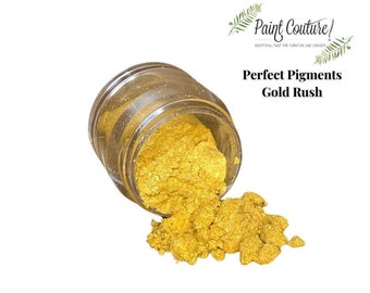 Gold Rush Paint Couture Perfect Pigments Epoxy Resin, Candle Making, Mixed Media, Scrapbooking, Mixed Media, Junk journal, Paint pigment