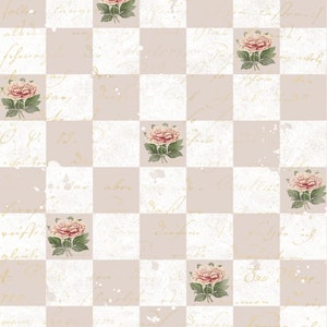 A4 Garden Walk Flower Decoupage Floral Decoupage Digital Deco Designs A4 Rice Paper for crafts, mixed media,  art junk journal, paper craft