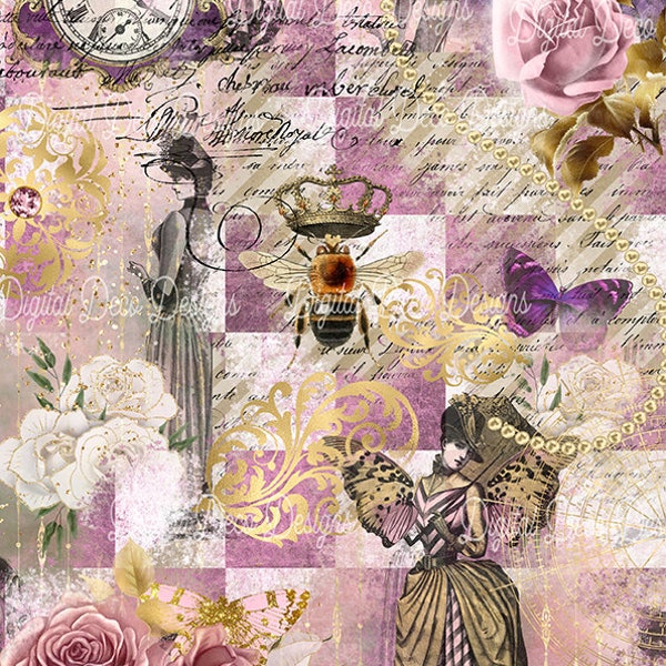 Decoupage Paper Etsy