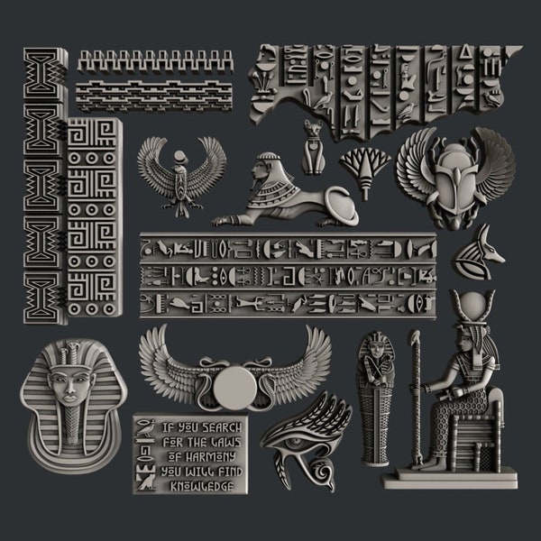 Ancient Egypt Mold Silicone Mould Zuri Mold 3D Mold Egyptian God Mold