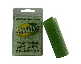 Lemon Lime Scrubby Soap, SAME Day Shipping for brushes, paint, grease, & more. Use with scrapbook mixed media furniture paint, junk journals