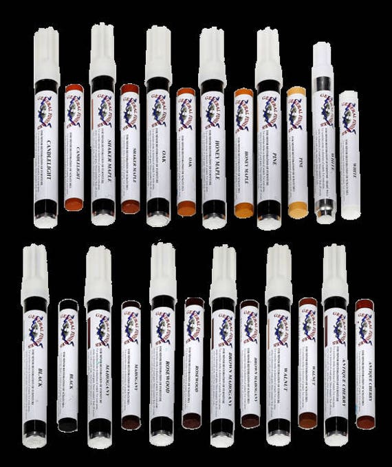 General Finishes Touch up Pen and Fill Sticks to match water based wood stain