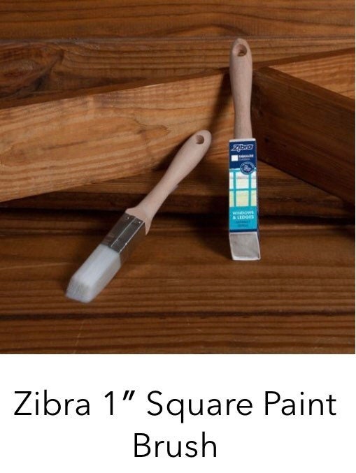Zibra 1 inch Square Finishing Brush