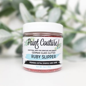 Ruby Slipper German Glass Glitter Paint Couture for Scrapbooking, Art ...