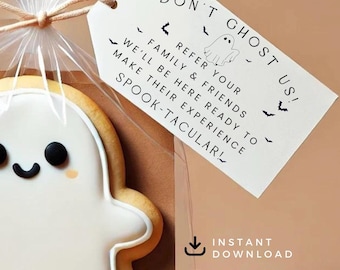 Don’t Ghost &quot;US&quot;!  Referral Gifts for Businesses | Spooktacular Client Appreciation Halloween Gifts Real Estate Agents, Insurance & Mortgage