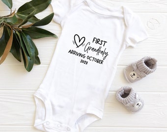 First Grandbaby | Pregnancy Reveal | See you soon Bodysuit | Nan & Pop baby reveal | New Grandparent | New Baby Reveal | We're Expecting