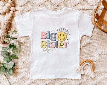 Big Sister Tee Shirt | Sibling Tee | Pregnancy Announcement | Promoted to Big Sister T Shirt | I'm Going To Be A Big Sister Tee Shirt