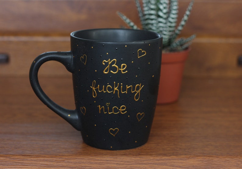 Vulgar Coffee Cup Funny Mugs With Sayings Offensive Coffee Etsy