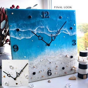 Manecillas de reloj acrílicas espejadas que te encantarán: Flechas para manualidades DIY, piezas de reloj cortadas con láser, suministros de arte para relojes de resina imagen 11