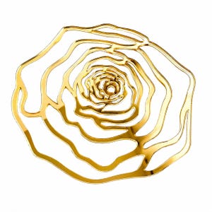 Superposición de esfera de reloj de oro rosa, suministros de acrílico espejo para la fabricación de relojes DIY