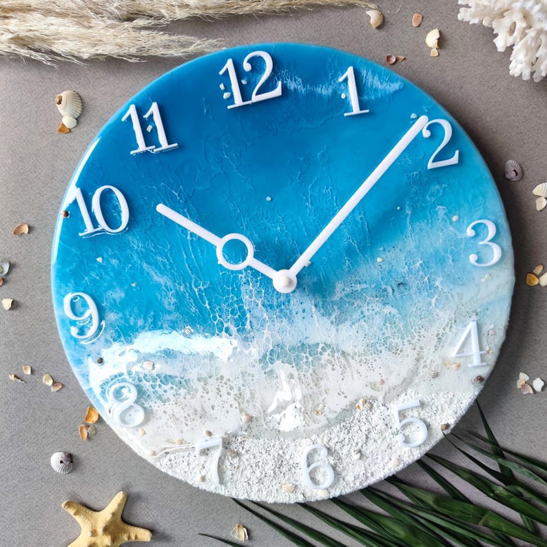 Clock Numbers Main Hours 12, 3, 6, 9, Acrylic Wall Clock Arabic or ...