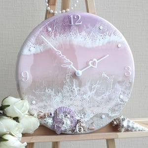 Mirror Acrylic Clock Hands Love DIY Resin Art Wall Clock Decorating Kit Epoxy Clock Arrows Laser Cut Clock Parts Art Supplies Mirror Hands