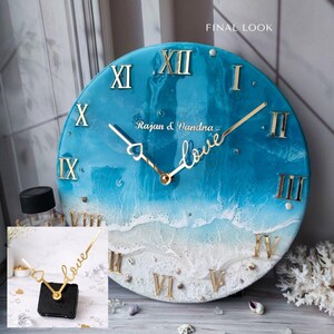 Manecillas de reloj acrílicas espejadas que te encantarán: Flechas para manualidades DIY, piezas de reloj cortadas con láser, suministros de arte para relojes de resina imagen 12