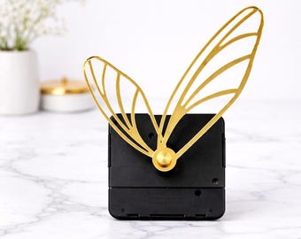 Mirror Acrylic Clock Hands Wings, Resin DIY Supplies Clock Making Laser Cut Parts