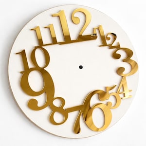 Numeri romani o arabi in acrilico per orologi: forniture fai da te per la ristrutturazione del quadrante dell'orologio.